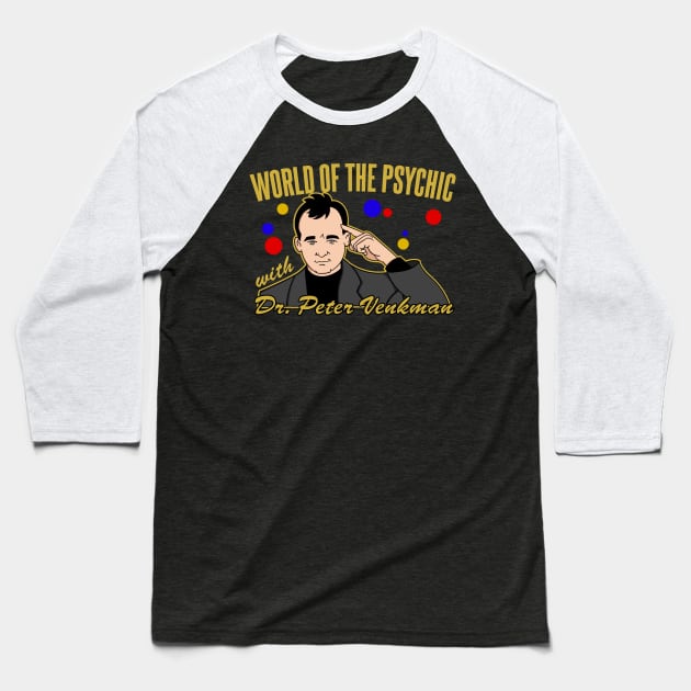World of the Psychic Baseball T-Shirt by Meta Cortex